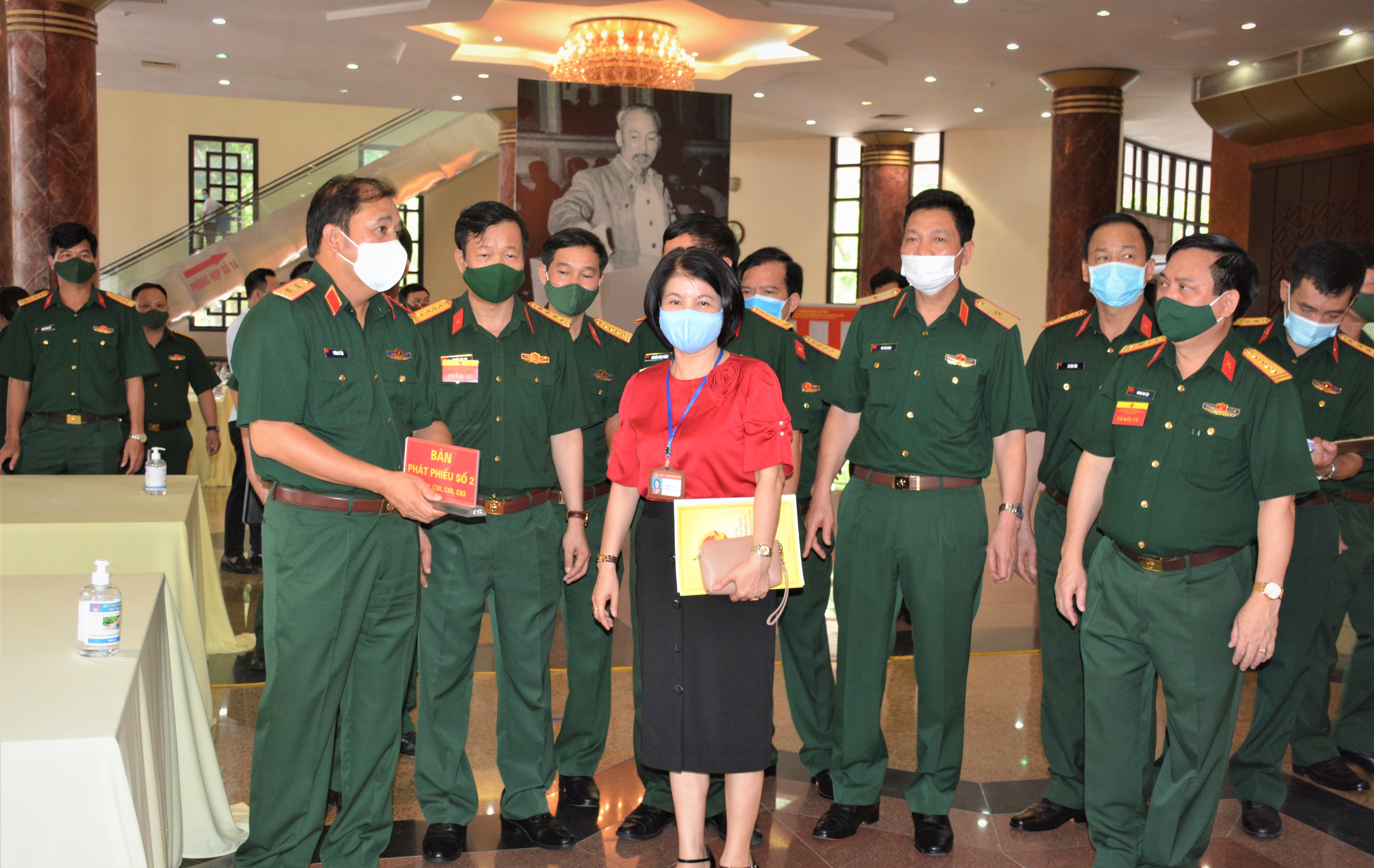 Bộ Tổng Tham mưu tổng duyệt chương trình khai mạc bầu cử đại biểu Quốc hội